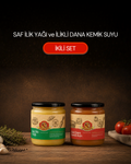 Saf İlik Yağı 320 ml + İlikli Kemik Suyu 480 ml