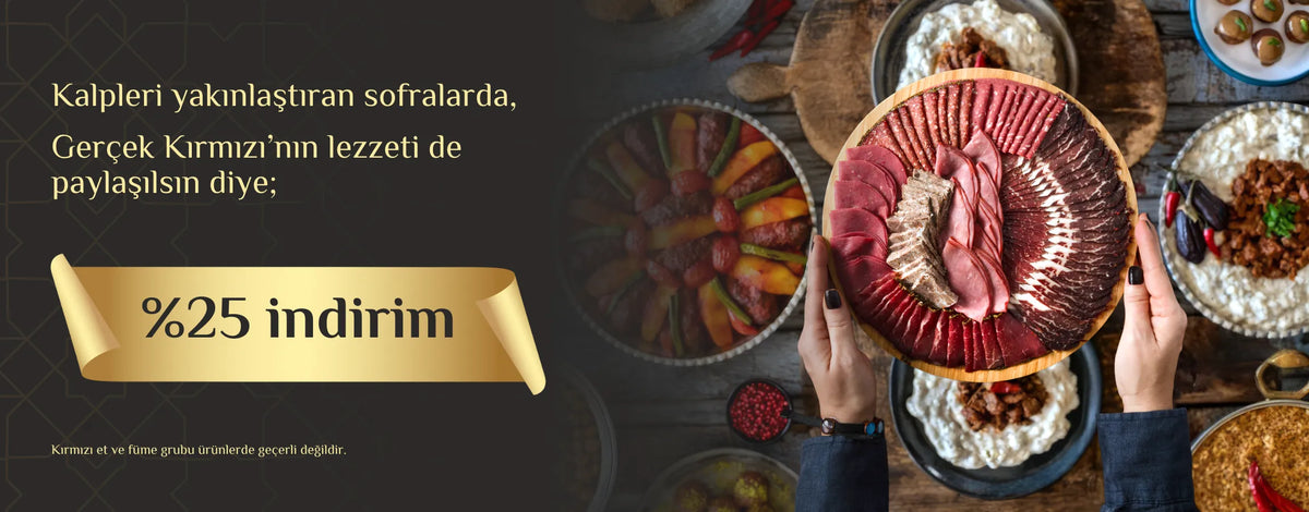 Coşkun Et ana banner - Kırmızı et %25 indirim