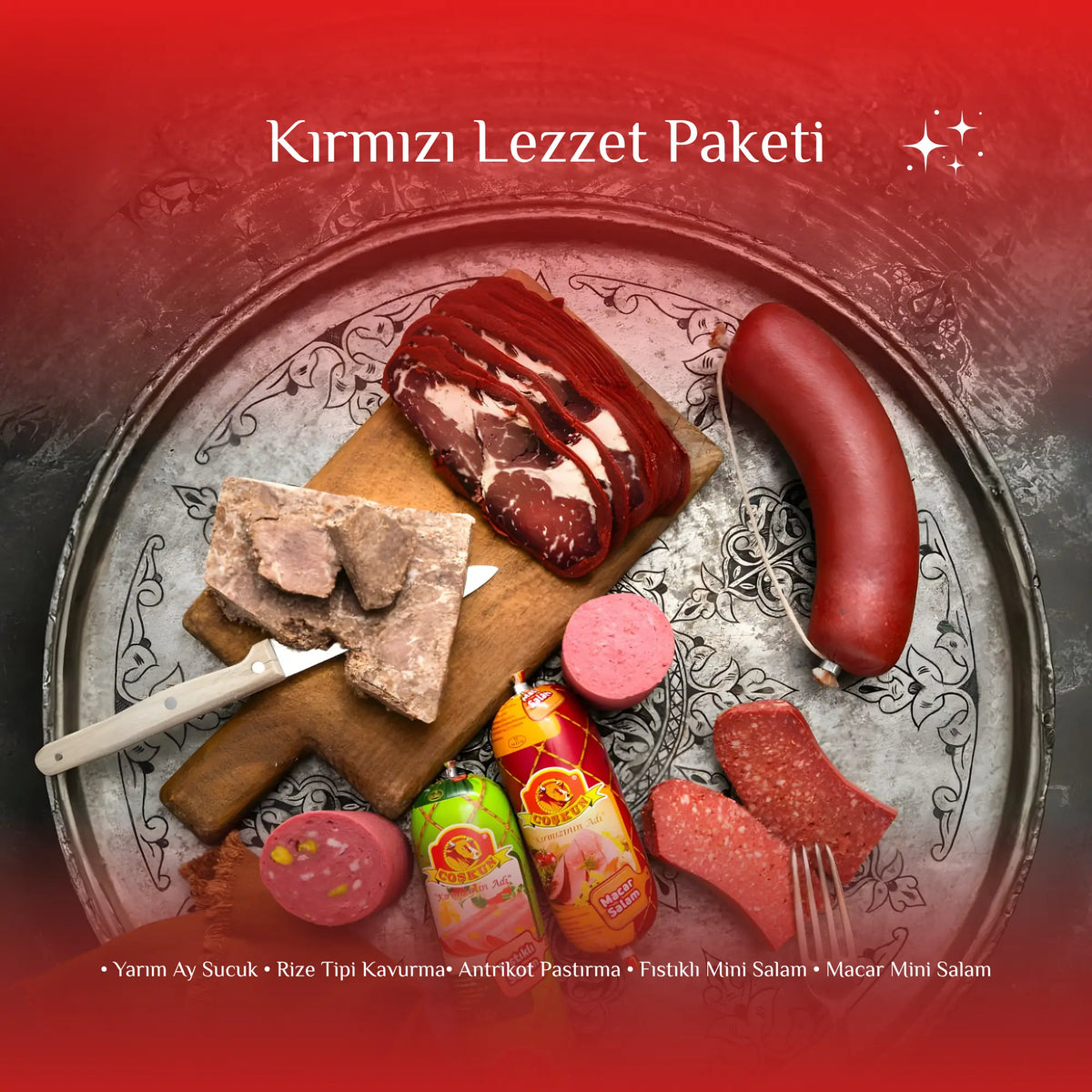 Coşkun Et mobil banner - Kırmızı Lezzet Paketi