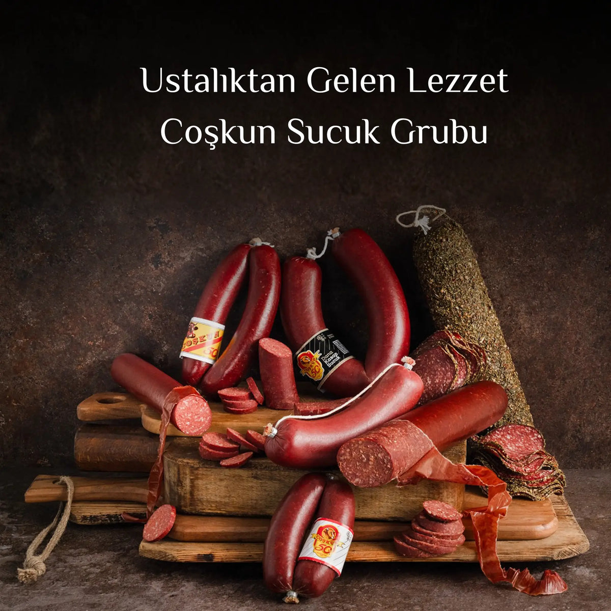 Coşkun Et mobil banner - Ustalıktan gelen lezzet, Coşkun Sucuk Grubu